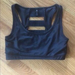 Black Sports Bra